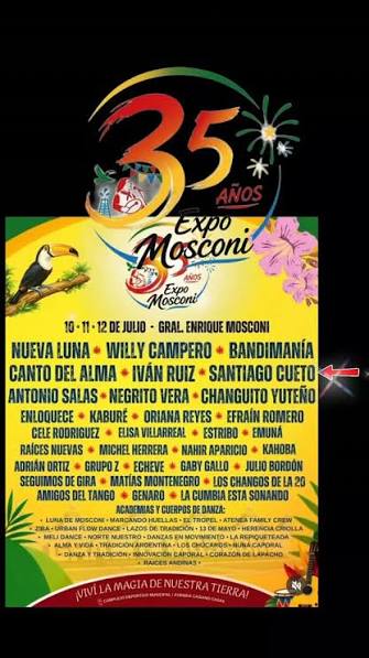 🔷 Expo Mosconi 2026 , En su 35.º aniversario, , 📅 Dias de la expo: 10,11  y 12 de Julio., Se viene un nuevo año para @expomosconi y vas a disfrutar  de este Hermoso Evento, que año tras año va ...
