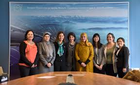 For Women in Science international rising talents visit CERN