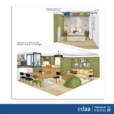 Aménager une chambre, une cuisine. Travaux D Eleves Pour Son Projet D Appartement A La Montagne Marie A Decide De Sortir Decoration Interieure Deco Interieure Interieur Dessin D Architecture