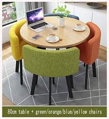 Greystone 7pc dining set (round table & 6 side chairs) new! Simple Negotiating Table Shop Resting Area Round Table 1 Table 4 Chairs Milk Tea Shop Cafe Dessert S In 2021 Kitchen Table Chairs Table And Chair Sets Wood Dining Room