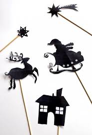 Mon Petit Theatre Des Ombres De Noel Free Printable Ombres Chinoises Enfant Theatre D Ombre Animation Noel