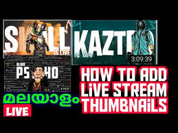 Input all of your basic information on the resulting page, including the title description, thumbnail, and other facets you might want. How To Add Thumbnail To Live Stream 2021 Tutorial Youtube