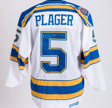 Bob plager played for, coached, scouted and was the team's number one ambassador. Bobby Plager Autographed Winter Classic Alumni Jersey St Louis Blues Size M Nhl Auctions