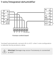 The 18 refers to the gauge and the 5 refers to how many individual wires are inside the cable. Ecobee3 Wiring Diagrams Ecobee Support