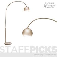 Chrome Single Arch Arm Floor Lamp This Gorgeous Floor Lamp Is The Perfect Way To Make A Style Statement Without Utilizing A T Arm Floor Lamp Floor Lamp Lamp