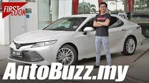 Harga toyota camry otr (on the road) wilayah dki jakarta di updated 24 mei 2021. 2019 Toyota Camry 2 5 V Detailed First Look Autobuzz My Youtube