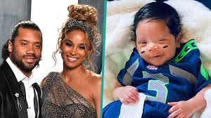 Ciara S Newborn Baby Win Rocks Seahawks Jersey For Russell Wilson S Nfl Game Access