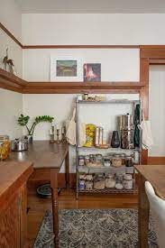 How We Re Living Without A Kitchen During The Remodel A Tour Of Our Temporary Cooking Space The Ranch House Kitchen Small Home Improvements Home Decor