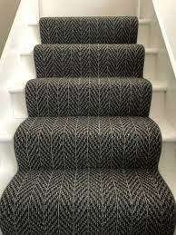 Sample Dark Grey Chevron Carpet Stair Runner With Whipped Edge Sample Ebay In 2020 Patterned Stair Carpet Chevron Carpet Stair Runner Carpet