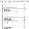Subtraction word problems (numbers to 50). 1