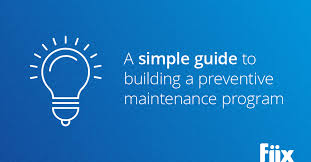 Add a = in front of the. Develop A Preventive Maintenance Program In 8 Steps Fiix