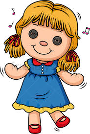 Doll doodle stock illustrations by hchjjl 1 / 9. Doll Dancing Cartoon Clipart Vector Friendlystock Cartoon Clip Art Creepy Little Girl Clip Art