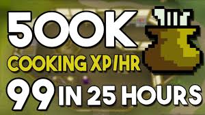 Due to the boss kill count introduction, the hiscores have been very unreliable, so using the import stats has a chance to hang or fail to fetch your data. Get Level 35 99 Cooking In 25 Hours 500k Xp Per Hour Oldschool Runescape Cooking Guide Osrs Youtube