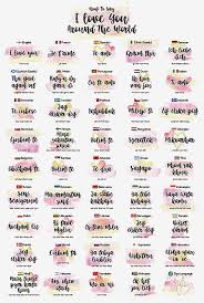 How To Say I Love You In Different Languages I Love You I Love You Gifts I Love You Quote I Love You Around The World How To Say In 2020 Words In Different Languages I Love You Languages