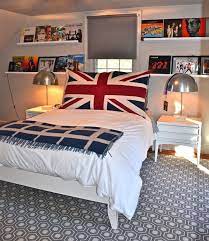 London bedroom themes union jack bedroom british bedroom bedroom decor theme bedrooms bedroom wall accent walls in living room room union jack bedroom elephant nursery sun room red fabric telephone elephants custom fabric spoonflower printing on fabric. 24 Union Jack Furniture And Decor Ideas British Bedroom Union Jack Bedroom Bedroom Design