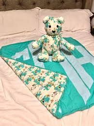 Peter Pan Teddy Bear And Baby Blanket Sewing