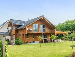 Einfamilienhaus Munsterland Von Fullwood Wohnblockhaus Fertighaus De Haus Style At Home Blockhaus