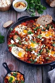 Deluxe Shakshuka With Spicy Roasted Potatoes Del S Cooking Twist Recipe Shakshuka Recipes Shakshuka Traditional Shakshuka Recipe