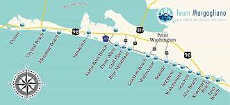 Map of watercolor, santa rosa beach, fl 32459. 30a Community Map Information Things To Do Danny Margagliano