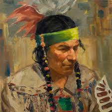 The Thunderbird" Original Oil Painting by Jack Weldon Humphrey For Sale at  1stDibs