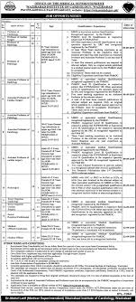 Wazirabad Institute Of Cardiology Jobs August 2019 Published 2019 08 06 See All Jobs At Https Www Dailyjobz Com Job Cardiology Job Advertisement