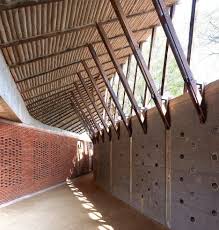 Sp A Architects Designed The Buddhist Learning Centre Jetvana The Buildings Were Constructed With The H Architecture Tectonic Architecture Bamboo Architecture