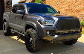 The 2020 toyota tacoma introduced lots of. 2016 17 Toyota Tacoma Mesh Grill Bezels By Customcargrills