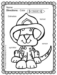Free Fire Station Dog Page In The Preview Download Fire Prevention And Safety Fun Color For Fun Printa Fire Safety Week Fire Safety For Kids Fire Prevention
