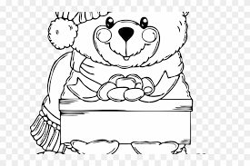 Show your kids a fun way to learn the abcs with alphabet printables they can color. Christmas Bear Coloring Page With Clipart Christmas Teddy Bear Coloring Page Png Download 5147776 Pikpng