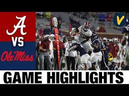 Buy ole miss rebels football tickets at ticketcity, the experts in college football games. 2 Alabama Vs Ole Miss Highlights Week 6 College Football Highlights 2020 College Football Youtube Football Highlight Alabama Vs Football Youtube