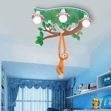Kinderlampe deckenlampe led pendelleuchte kinderzimmer sternenhimmel motiv e27. Led Decke Lichter Kinderzimmer Lampe Schlafzimmer Junge Und Madchen Warme Personlichkeit Kindergarten Tier Kreative Lampen Lu80128 Children Room Lamps Ceiling Lightslamp Bedroom Aliexpress