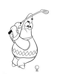Enter now and choose from the following categories Spongebob Golf Coloring Page Coloring Page Book For Kids