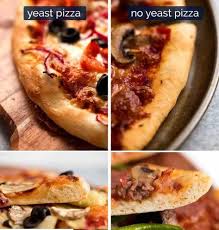 An Excellent No Yeast Pizza Dough Super Quick Recipe No Yeast Pizza Dough Pizza Dough Recipetin Eats