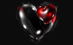 Black And Red Heart Background Pin On Black Red
