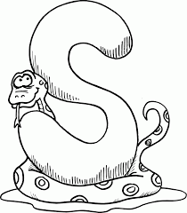 Facebook twitter pinterest i can't wait to use these coloring pages with my preschoolers this year. Letter S Coloring Page Coloring Home