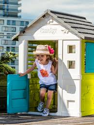 Smoby Maison Pretty Cuisine D Ete Cabane De Jardin Enfant 2 Fenetres Avec Persiennes 17 Accessoires 810711 Amazon Fr Jeux Et Jouets
