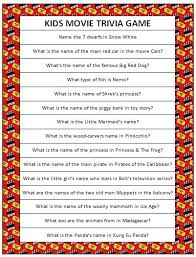 To this day, he is studied in classes all over the world and is an example to people wanting to become future generals. Kids Movie Trivia Free Printable Moms Munchkins Movie Trivia Games Movie Facts Kid Movies