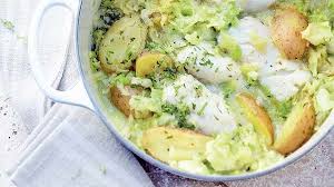 Recette Cocotte D Embeurree De Chou Et Cabillaud Picard Recette Recette Recette Cocotte En Fonte Recettes Cocotte