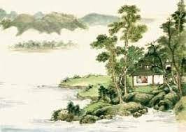 hu zao 胡慥 葛仙移居图 闲身闲看白云间 更爱青山懒出山 隐坐草亭流水畔 只听钟磐落人间 葛洪是道教史上著名的道士 著有 抱朴子 等著作 他出身道教世家 少时随祖葛玄的弟子郑隐学习炼丹术 后葛洪听说交趾盛产丹砂 求 chinese poetry foliage