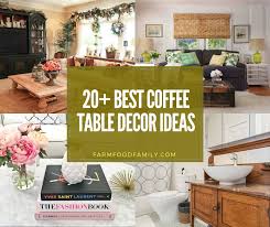 These ones come under the category of 'traditional coffee table'. 25 Best Coffee Table Decor Ideas Designs Modern Round For 2021
