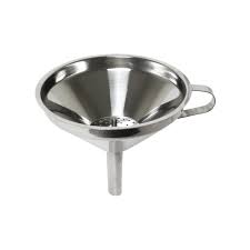 Stainless steel or plastic caps. Excellante 6 Inch Stainless Steel Funnel With Removable Strainer Comes In Each Walmart Com Walmart Com