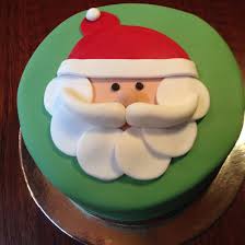 Christmas Santa Face Cake Christmas Cake Designs Christmas Cake Decorations Christmas Cake