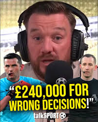 O'Hara found out how much Premier League refs earn and went