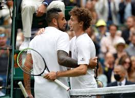 100 tage rückgaberecht, schneller versand, ab 79€ versandkostenfrei Wimbledon Welcomes Kyrgios Back From Couch Life To Court Life Reuters