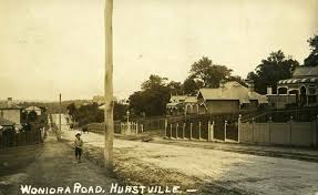 Woniora Rd Hurstville In Southern Sydney In 1915 Looking Soutgeast Towards What Is Known Today As Finney St With Gallipoli St Down On Gallipoli Australia River