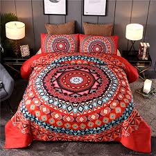 Trendy bedroom sets buy modern bedroom sets italian style bed zen. Bohemian Mandala Duvet Cover Set Exotic Geometric Bedding Set Pillowcases Duvet Covers Bedding Sets Home Garden