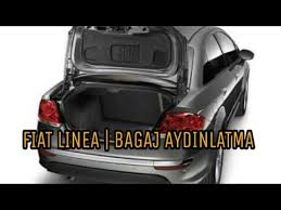 Fiat Linea Bagaj Aydinlatma Youtube