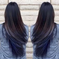 Part your hair to separate the top section from the one underneath, leaving the preferred amount of hair to be dyed loose. Blue Underneath Hair Color For Brown Hair Novocom Top