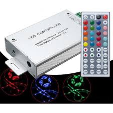 24a 288w 44 Key Ir Remote Controller For Rgb Smd5050 3528 Led Strip Light Lamp Dc12 24v Sale Banggood Com