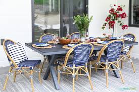 How To Create A Dreamy Outdoor Dining Space Bistro Chairs Outdoor Outdoor Dining Spaces Outdoor Patio Table